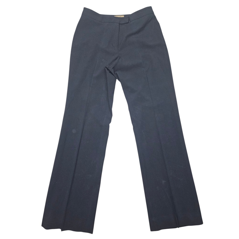i.e. VTG 90s Straight Leg Dress Pants Navy Blue Trousers Sz 8